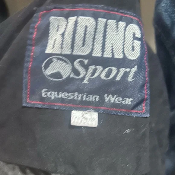 Riding Sport Equestrian Wear Vest Womens Small Quilted Full Double Zip Black - Picture 5 of 6